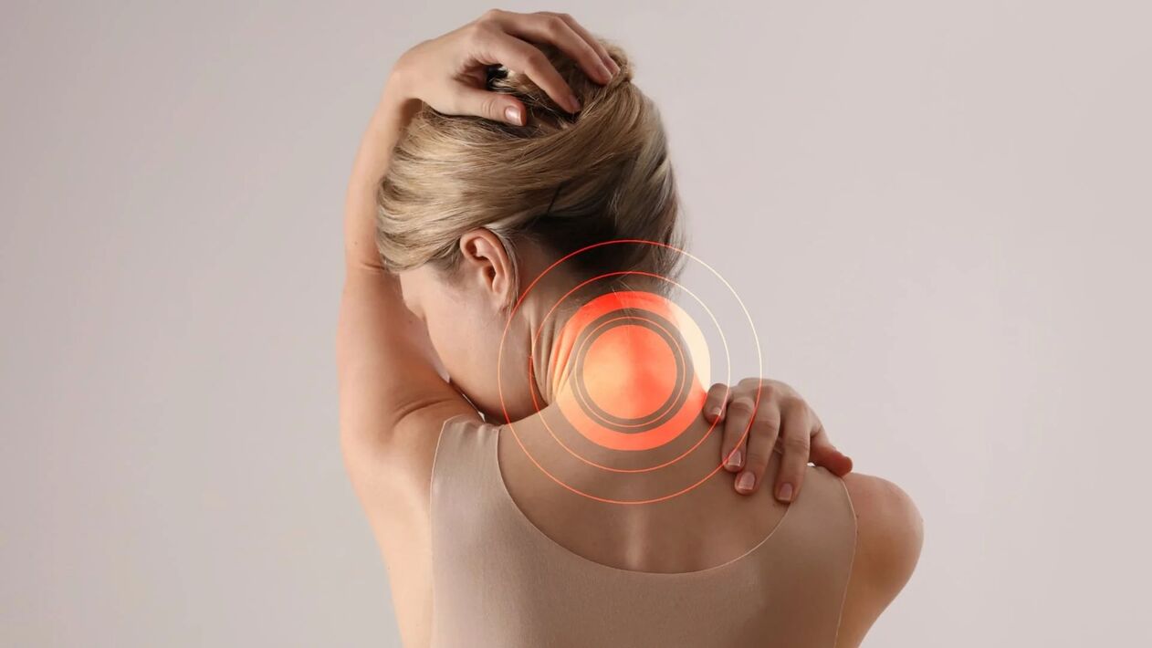 pain in the neck area